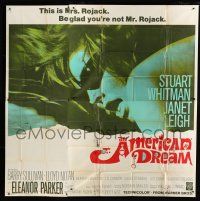 7y008 AMERICAN DREAM 6sh '66 Norman Mailer, c/u of Eleanor Parker, be glad you're not her!