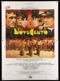 7y282 1900 Part 1 Italian 2p '76 directed by Bernardo Bertolucci, De Niro, different Ferracci art!