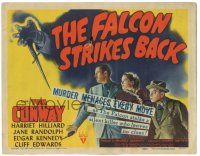 7z035 FALCON STRIKES BACK TC '43 Tom Conway as The Falcon + Randolph & Edwards!