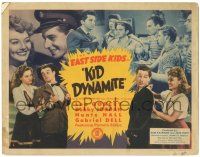 7z041 KID DYNAMITE TC '43 Leo Gorcey, Bobby Jordan, Huntz Hall & the East Side Kids, boxing!