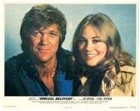 7z022 SPECIAL DELIVERY signed LC #1 '76 by Cybill Shepherd pictured w/Bo Svenson!