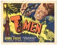 7z061 T-MEN TC '48 Anthony Mann film noir, goverment stops counterfeiting ring!