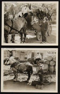 8a866 AH WILDERNESS 2 8x10 stills '35 Wallace Beery and cool horse cart in Eugene O'Neill's drama!