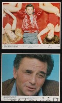 8a112 ALL THE MARBLES 6 8x10 mini LCs '81 w/ great images of Peter Falk & sexy female wrestlers!
