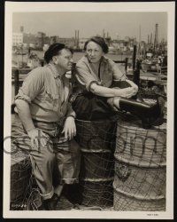 8a870 BARNACLE BILL 2 8x10 stills '41 romantic images of Wallace Beery & Marjorie Main on dock!