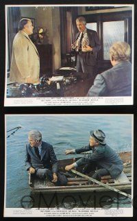 8a012 FOOLS' PARADE 11 color 8x10 stills '71 James Stewart, George Kennedy, Kurt Russell, Martin