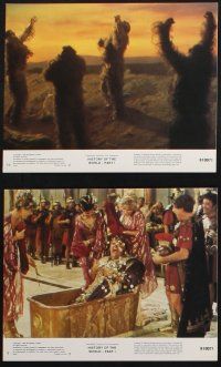 8a055 HISTORY OF THE WORLD PART I 8 color 8x10 stills '81 Mel Brooks, Dom DeLuise, Madeline Kahn