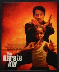 8a021 KARATE KID 9 8x10 mini LCs '10 Jackie Chan, Jaden Smith, martial arts image!