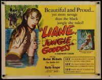 8b194 LIANE JUNGLE GODDESS 1/2sh '58 super sexy mostly naked 16 year-old blonde Marion Michaels!
