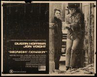 8b225 MIDNIGHT COWBOY 1/2sh '69 Dustin Hoffman, Jon Voight, John Schlesinger classic!