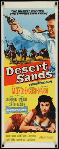 8b506 DESERT SANDS insert '55 with the howling fury of a thousand sandstorms, they struck!