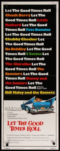 8b636 LET THE GOOD TIMES ROLL insert '73 Chuck Berry, Bill Haley & real '50s rockers!