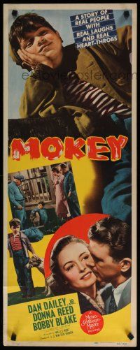 8b681 MOKEY insert '42 cool image of young Robert Blake, Donna Reed & Dan Dailey!