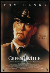 8c318 GREEN MILE advance DS 1sh '99 Tom Hanks, Michael Clarke Duncan, Stephen King fantasy!