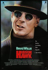 8c363 HUDSON HAWK int'l advance 1sh '91 Michael Lehmann directed, Bruce Willis as singing thief!