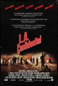8c446 L.A. CONFIDENTIAL 1sh '97 Guy Pearce, Russell Crowe, Danny DeVito, Kim Basinger!