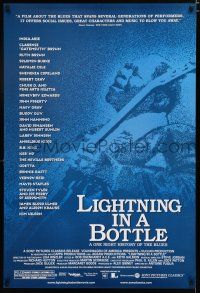 8c466 LIGHTNING IN A BOTTLE DS 1sh '04 Delta blues documentary, cool image of B.B. King!