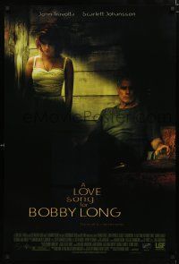 8c479 LOVE SONG FOR BOBBY LONG DS 1sh '04 Scarlett Johansson, John Travolta in the title role!