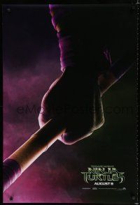 8c740 TEENAGE MUTANT NINJA TURTLES teaser DS 1sh '14 sci-fi fantasy martial arts, Donatello!