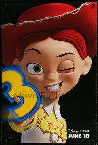 8c773 TOY STORY 3 advance DS 1sh '10 Disney & Pixar, close-up of cowgirl Jessie!