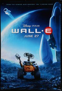 8c818 WALL-E advance DS 1sh '08 Walt Disney, Pixar CG, Best Animated Film, c/u of WALL-E!