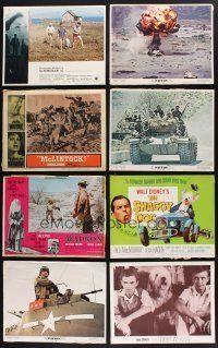 8d043 LOT OF 43 LOBBY CARDS '60s-70s incomplete sets from several different movies!