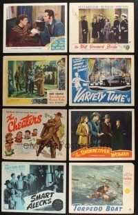 8d045 LOT OF 36 LOBBY CARDS '30s-40s great scenes from a variety of different movies!