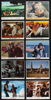 8d146 LOT OF 121 MINI LOBBY CARDS '70s-80s a variety of great scenes from 29 different movies!