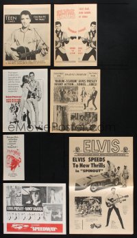 8d003 LOT OF 7 ELVIS PRESLEY HERALDS '60s Spinout, Speedway, Double Trouble & more!