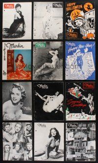 8d096 LOT OF 12 THE MARTIN TIPSTER EXHIBITOR MAGAZINES '55-57 great images of sexy actresses!