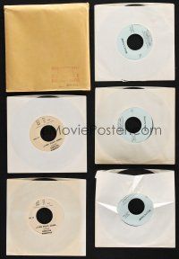 8d007 LOT OF 5 PROMO 45 RPM RECORDS FROM DIRTY LITTLE BILLY '72 radio spot announcements!
