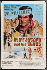 8e024 ALEX JOSEPH & HIS WIVES 1sh '77 Ted V. Mikels, polygamy in Utah docudrama!
