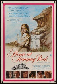 8g001 PICNIC AT HANGING ROCK Aust 1sh '75 Peter Weir classic about vanishing schoolgirls!