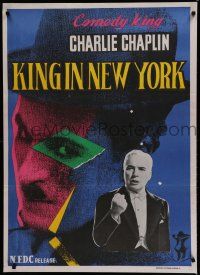8g042 KING IN NEW YORK Indian R70s great different images of Charlie Chaplin!