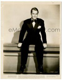 8h071 ALAN LADD 8x10.25 still '45 great seated portrait in tuxedo from Duffy's Tavern!