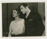 8h110 BACK STREET 8.25x10 still '32 close up of John Boles standing by concerned Irene Dunne!
