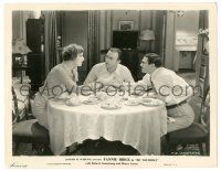 8h120 BE YOURSELF 8x10.25 still '30 Fannie Brice at table with Robert Armstrong & Harry Green!