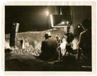 8h133 BIG PARADE candid 8x10.25 still '25 wonderful image of Gilbert being filmed in trench!
