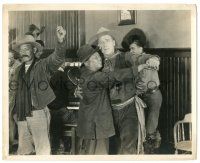 8h162 BRANDING BROADWAY 8x10 still '18 William S. Hart having fun in bar with other cowboys!