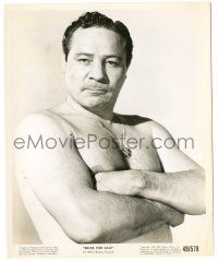 8h164 BRIDE FOR SALE 8.25x10 still '49 great barechested portrait of tough boxer Max Baer!