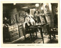 8h280 EAST OF JAVA 8x10.25 still '35 Charles Bickford in cool room with two Asian men!