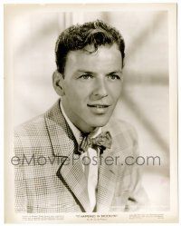 8h327 FRANK SINATRA 8x10.25 still '47 youthful portrait with bow tie from It Happened in Brooklyn!