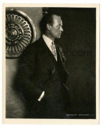 8h390 H.B. WARNER deluxe 8x10 still '20s standing portrait in suit & tie by Rayhuff-Richter!