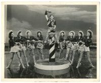 8h422 I DOOD IT 8.25x10 still '43 sexiest cowgirl Eleanor Powell & chorus girls with lassos!