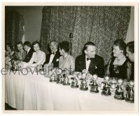 8h457 JANE WYMAN/JACK WARNER/DOUGLAS FAIRBANKS JR 8.25x10 still '48 at Golden Globe Awards dinner!
