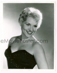 8h505 JUDY HOLLIDAY TV 7.25x9 still '54 appearing on Max Liebman's Color Spectacular on NBC TV!