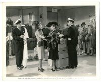 8h506 JUKE BOX JENNY 8.25x10 still '42 Harriet Hilliard greets her mother who just arrived at dock!