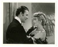 8h538 LADY FOR A NIGHT 8x10.25 still '41 horizontal portrait of John Wayne & Joan Blondell!