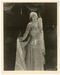 8h674 NORMA TALMADGE 8x10 key book still '23 in sexy beaded harem girl dress from The Song of love!
