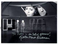 8h020 PETER MARK RICHMAN signed 7.5x10 REPRO still '80s in spaceship by giants from Twilight Zone!